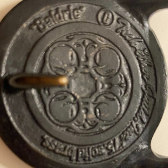 BRASS BELT BUCKLE NEW - Picture 4 of 4